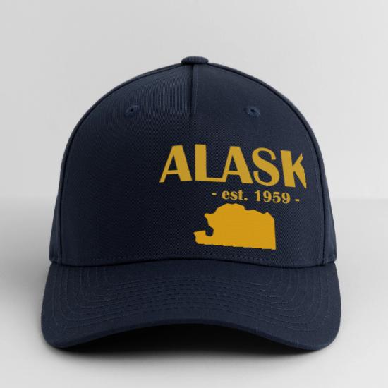 Alaska | Sportswear | Alaska Est 1959 The Last Frontier State Anchorage | Baseball Cap